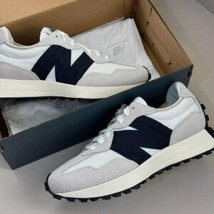 HOT!!! New Balance Women's 327 Shoes - White/Grey/Black